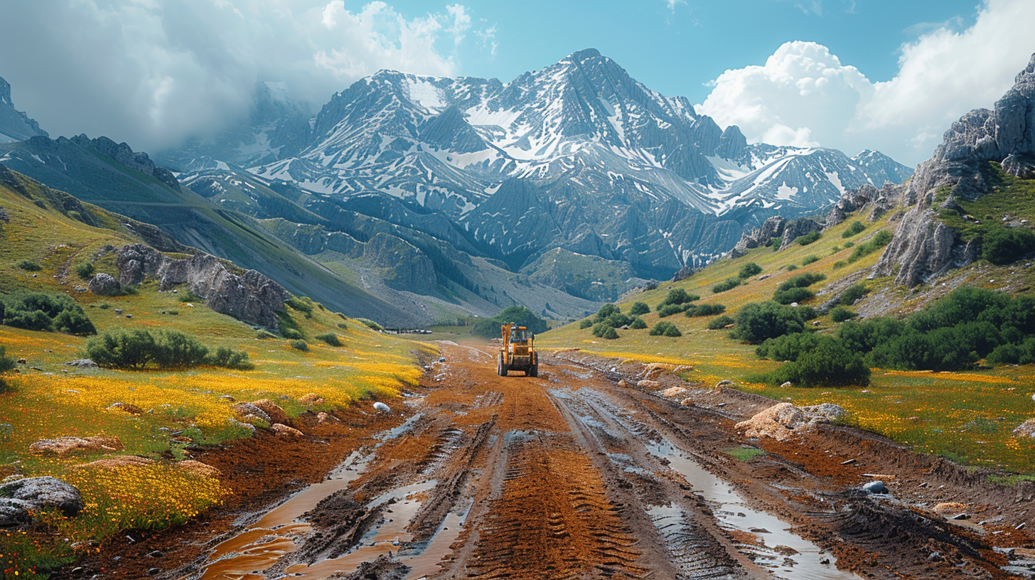 Commercial Equipment Financed and now working in mountains